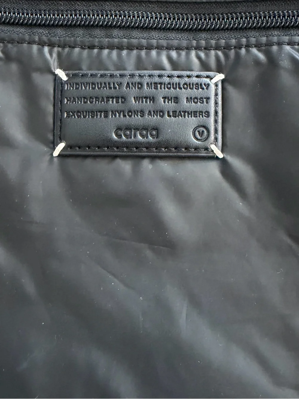 Caraa Baby Changing Kit in Black Nylon